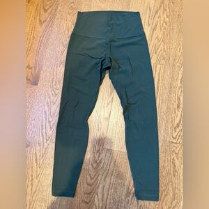 Lululemon Align Dark Green Leggings